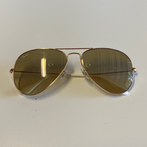 Ray-Ban Aviator Light Brown - Picture 1 of 2